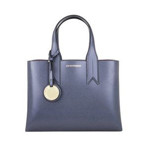 NEW EMPORIO ARMANI ANTHRACITE/GRAPE MA Tote